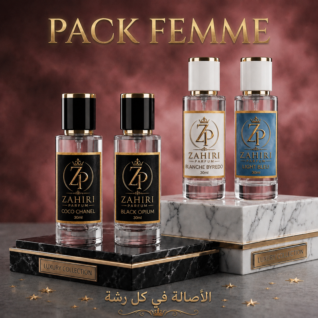 PACK 4 PARFUM